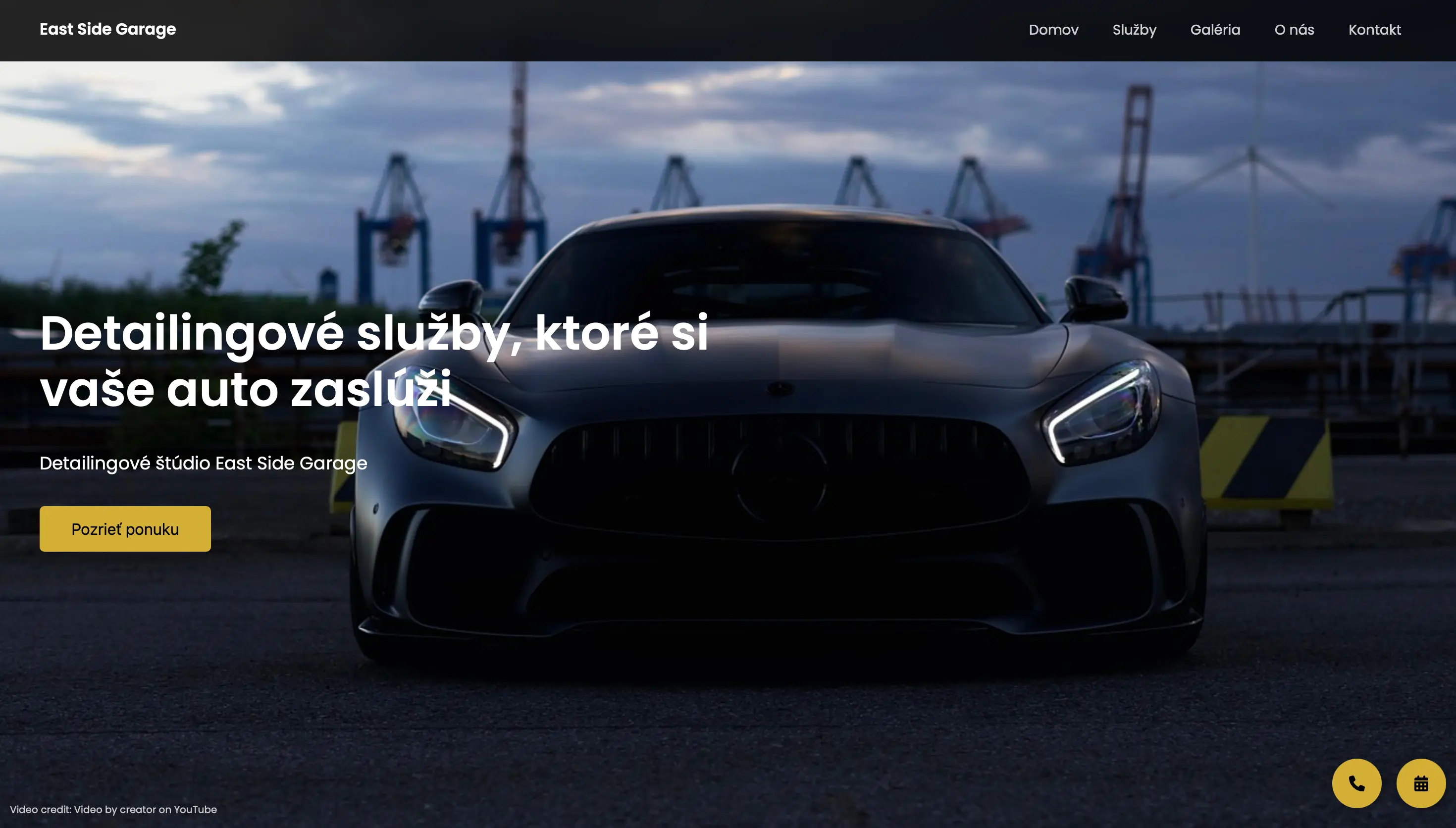 Web referencie Car - webstránka Košice