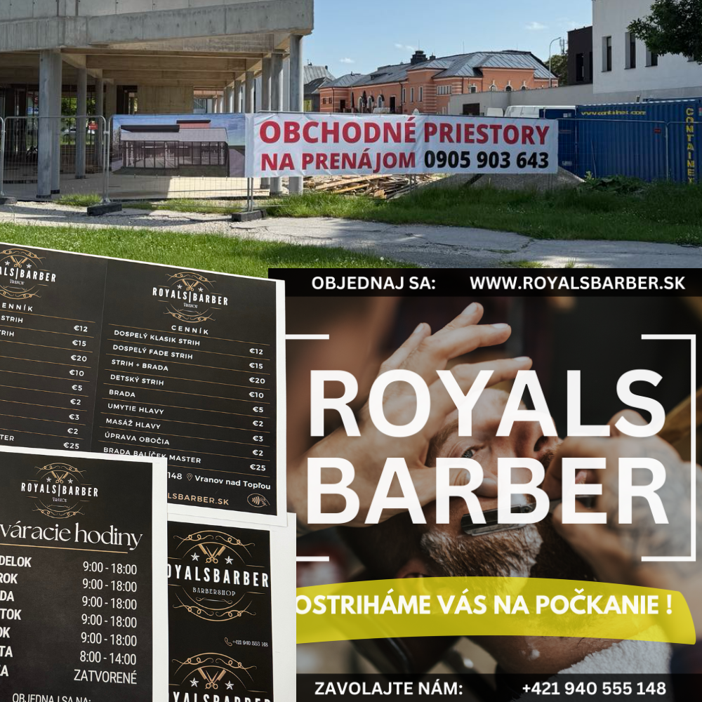 Fyzická offline reklama - polepy, bannery, Košice