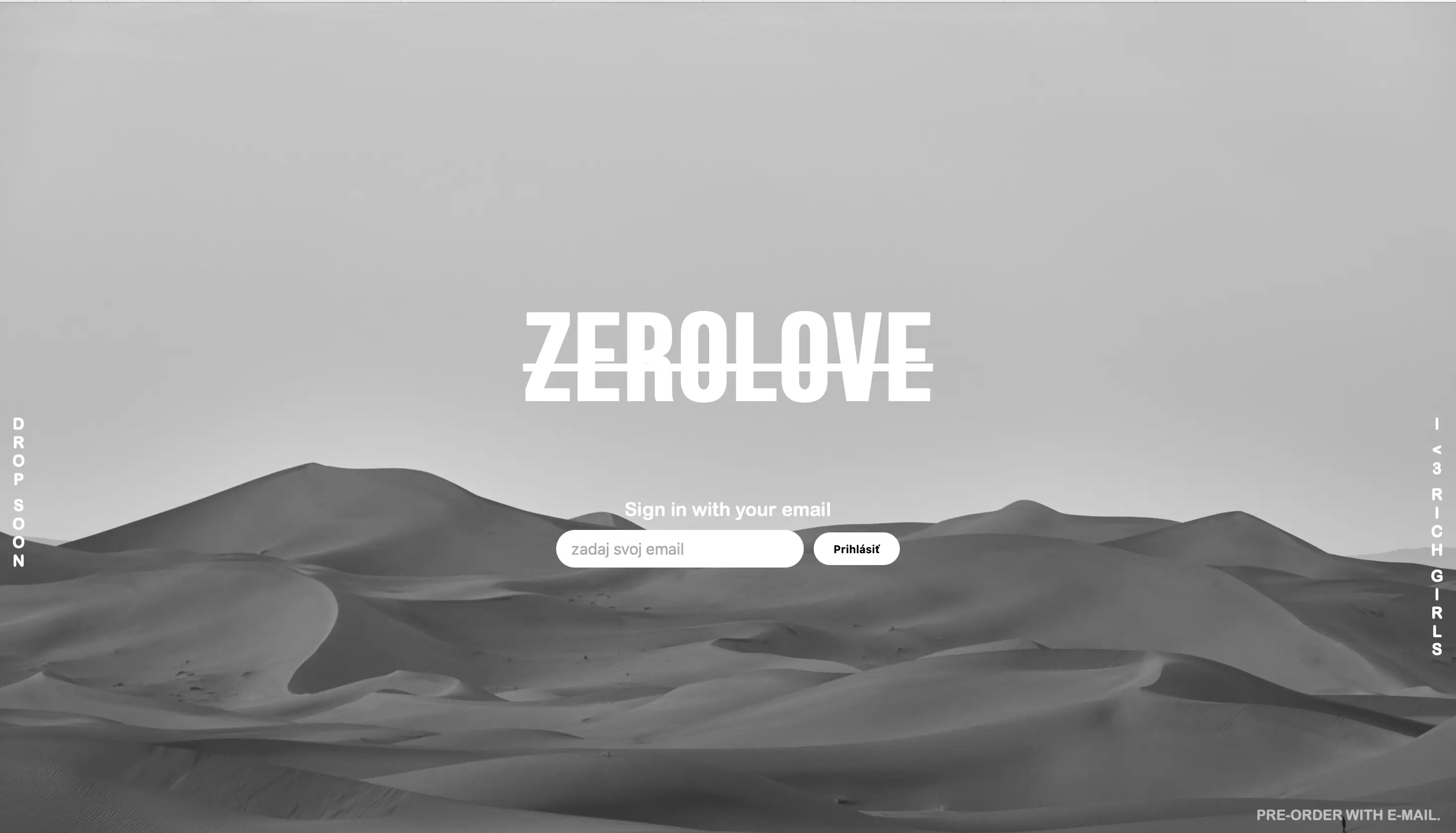 Web referencie Zero - webstránka Košice